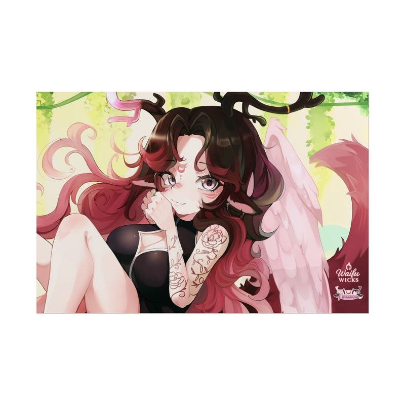 Poster - Pinktsune