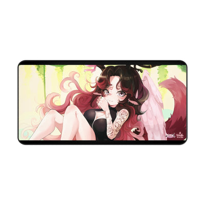 Deskmat - Pinktsune