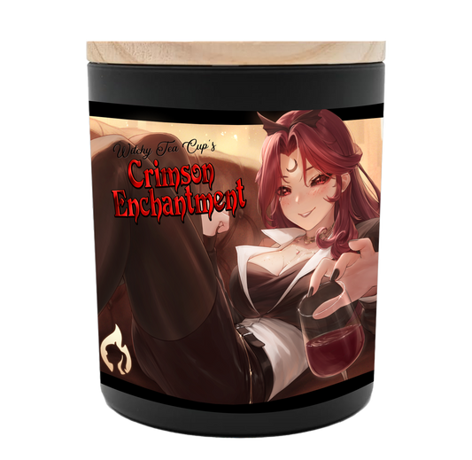 Crimson Enchantment Candle