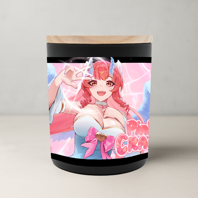 Pink Crack Candle